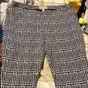 Michael Kors Houndstooth pants size XL